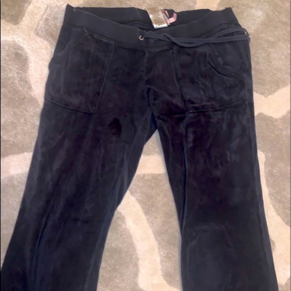 Juicy couture black flare sweats